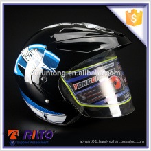 Quality assured full-face black China motorcycle helmets for sale